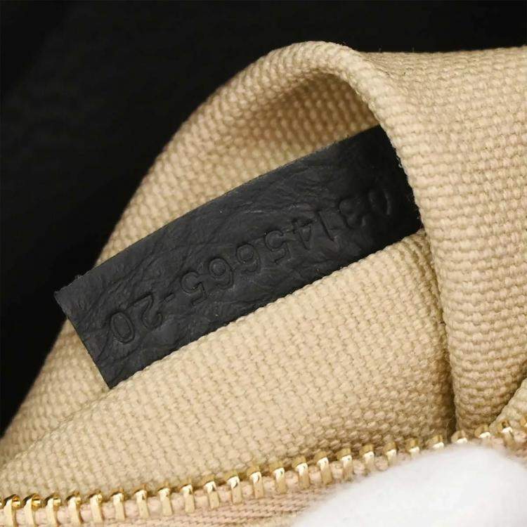 Pre Owned Chloe Dree Black Leather Shoulder Bag