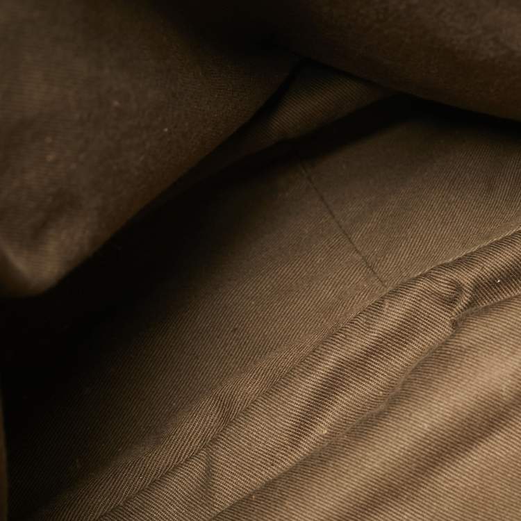 Pre Owned Chloe Marcie Large Black Leather Satchel