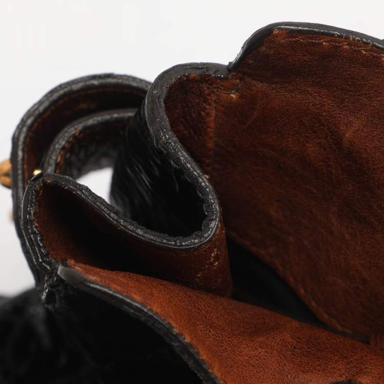 مملوكة مسبقًا Chloe Black Patent Leather Tote