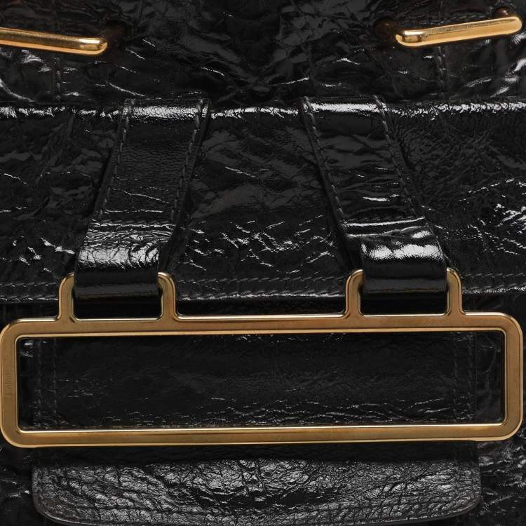 مملوكة مسبقًا Chloe Black Patent Leather Tote