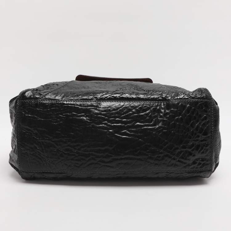 مملوكة مسبقًا Chloe Black Patent Leather Tote