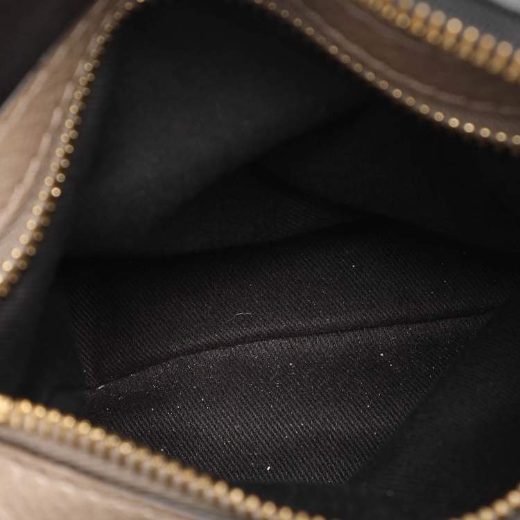 Pre Owned Chloe Bay Large Black Leather Hobo