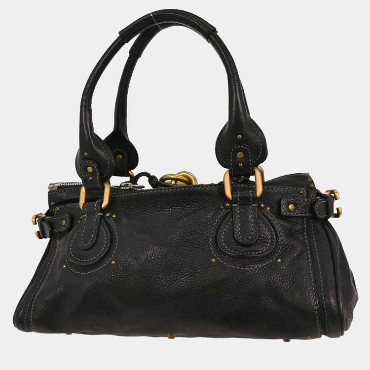 مملوكة مسبقًا Chloe Black Paddington Handbag