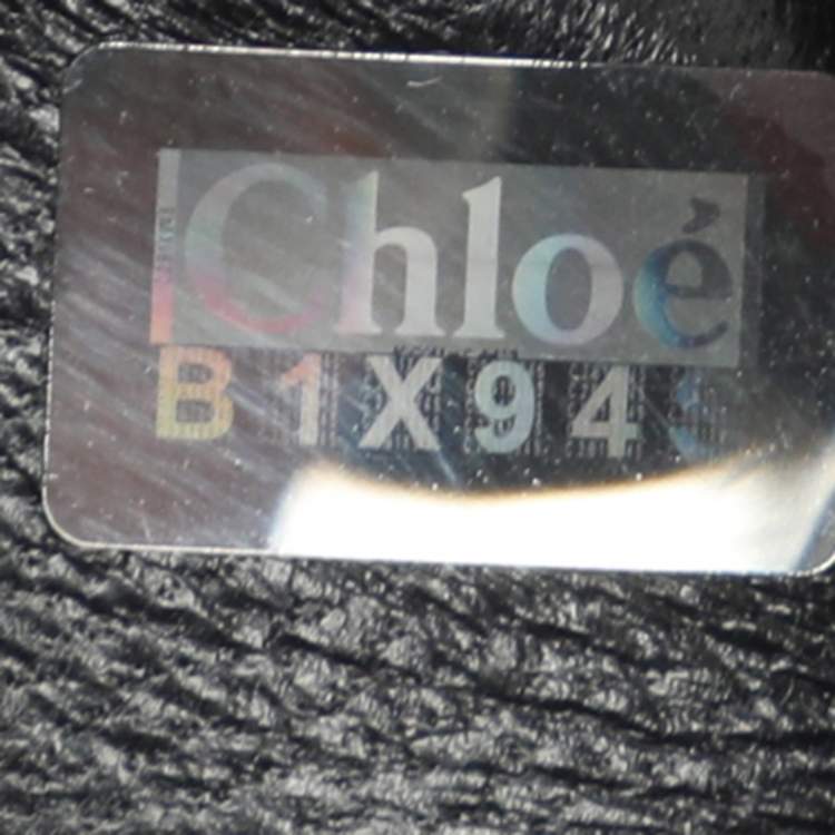 Pre Owned Chloe Amelia Burgundy/Beige Gazelle and Leather Shoulder Bag