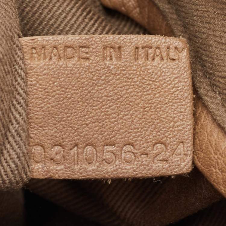 Pre Owned Chloe Marcie Medium Brown Leather Satchel