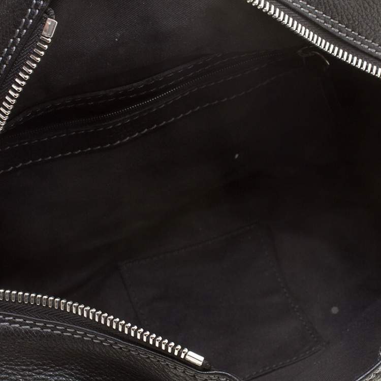 Pre Owned Chloe Black Leather Medium Paddington Satchel
