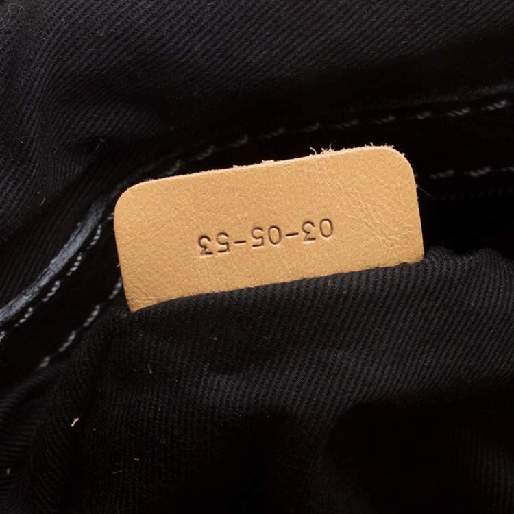 Pre Owned Chloe Black Leather Medium Paddington Satchel