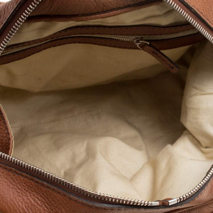 Pre Owned Chloe Brown Leather Medium Paddington Satchel