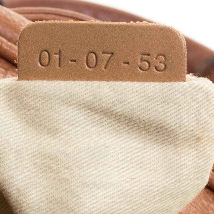 Pre Owned Chloe Brown Leather Medium Paddington Satchel