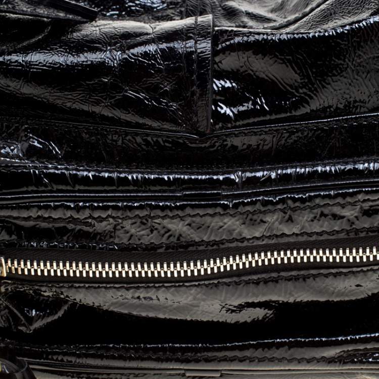 Pre Owned Chloe Black Patent Leather Ada Shoulder Bag