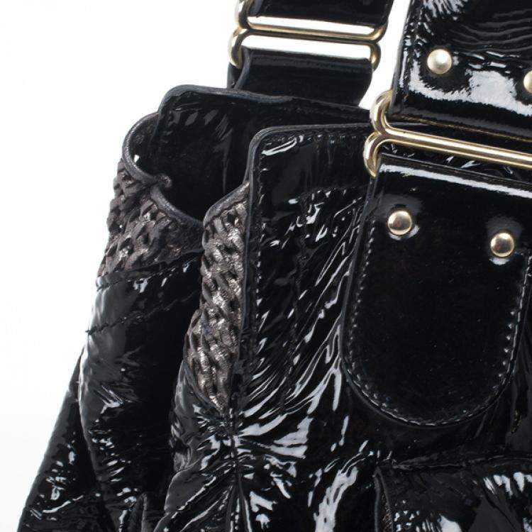 Pre Owned Chloe Patent Leather Ada Tote