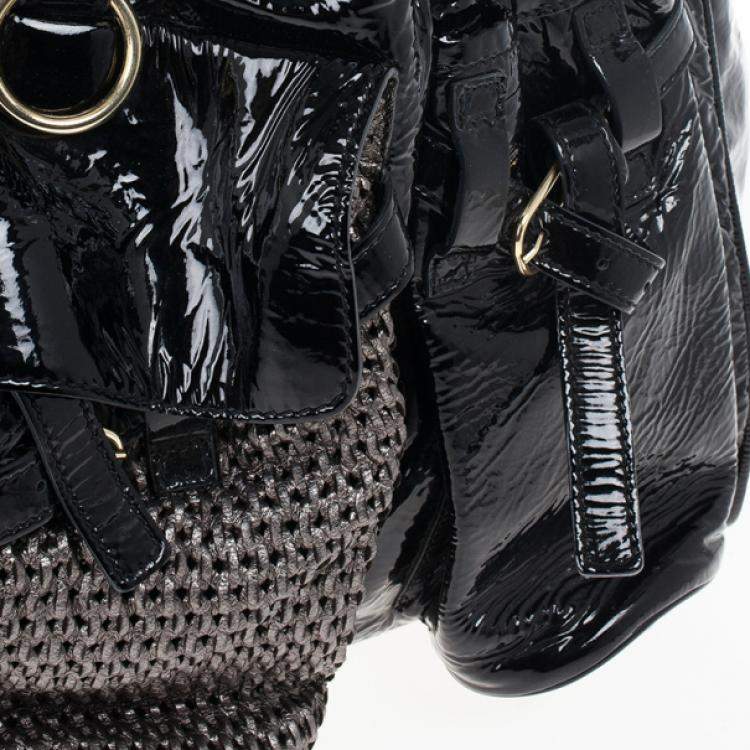 Pre Owned Chloe Patent Leather Ada Tote