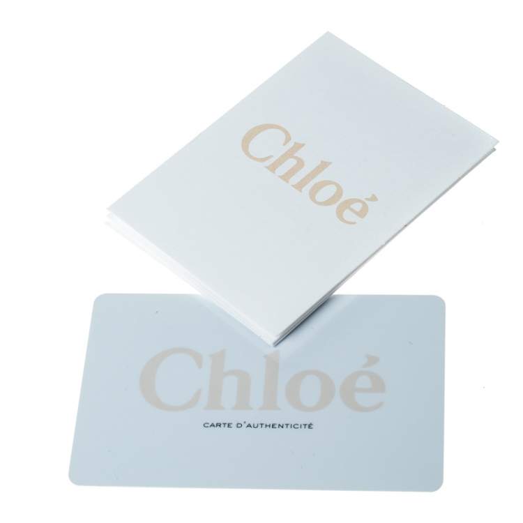 Pre Owned Chloe Pale Pink/Beige Leather Zip Top Handle Bag