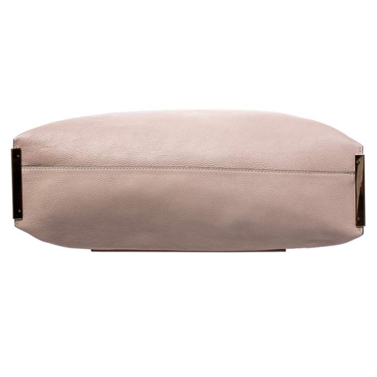 Pre Owned Chloe Tricolor Leather Large Clare Shoulder Bag