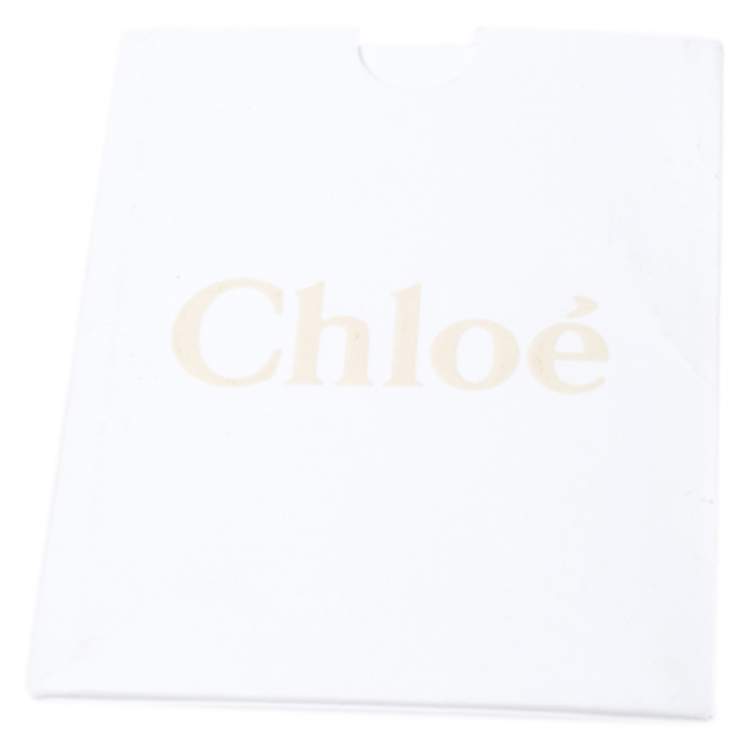 Pre Owned Chloe Pink Suede And Leather Drew Crossbody Bag