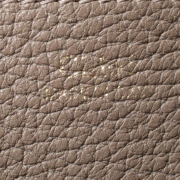 Pre Owned Chloe Nude Leather Medium Drew Shoulder Bag