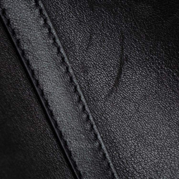 Pre Owned Chloe Black Leather Hayley Bag
