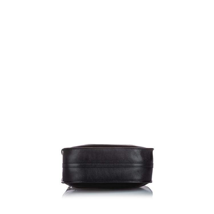 Pre Owned Chloe Black Leather Hayley Bag