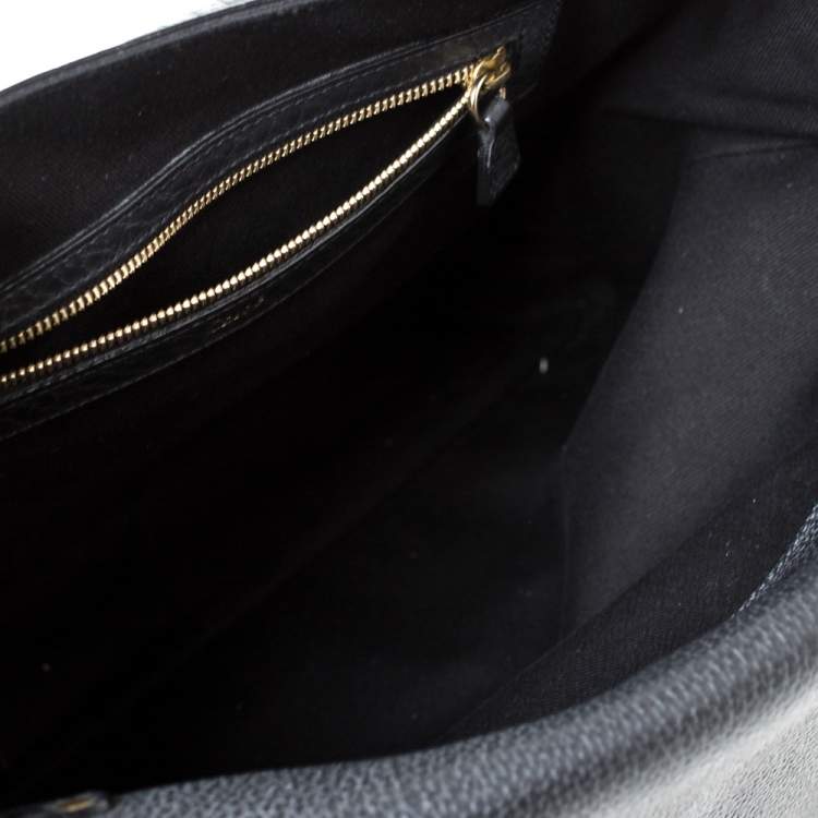 Pre Owned Chloe Black Leather Sally Shoulder Bag
