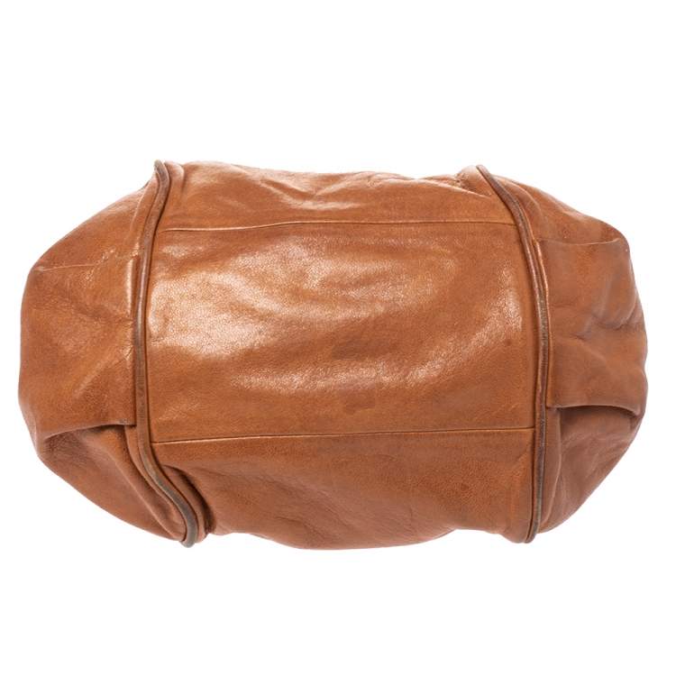 مملوكة مسبقًا Chloe Tan Leather Crossbody Bag