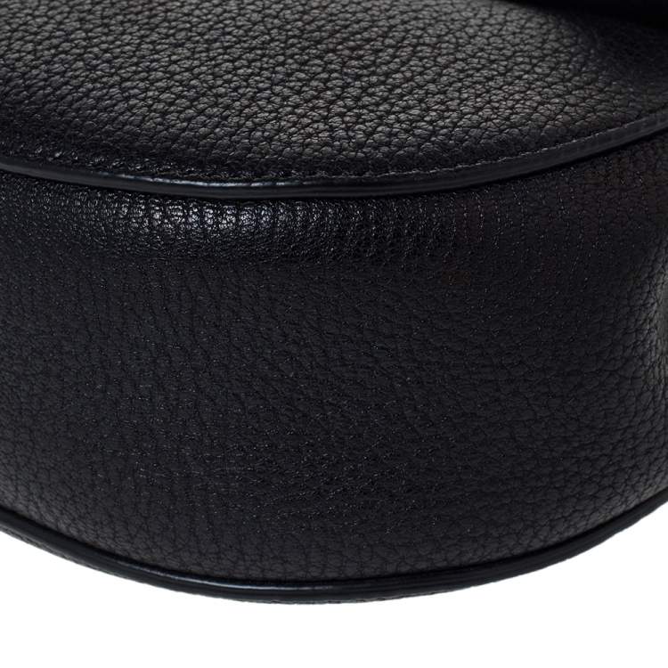 Pre Owned Chloe Black Leather Mini Drew Shoulder Bag