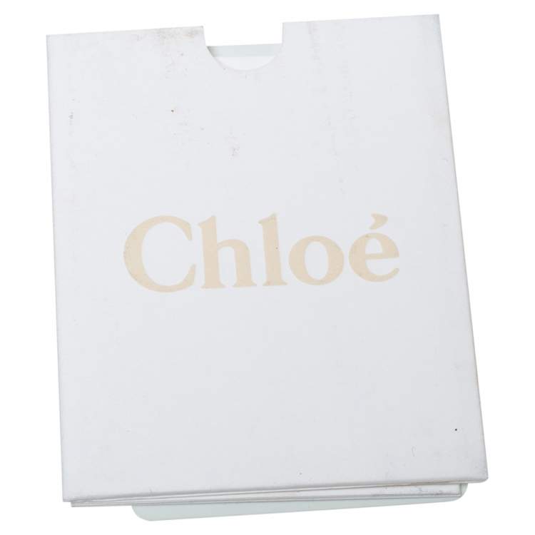 Pre Owned Chloe Beige Leather Sally Medium Shoulder Bag