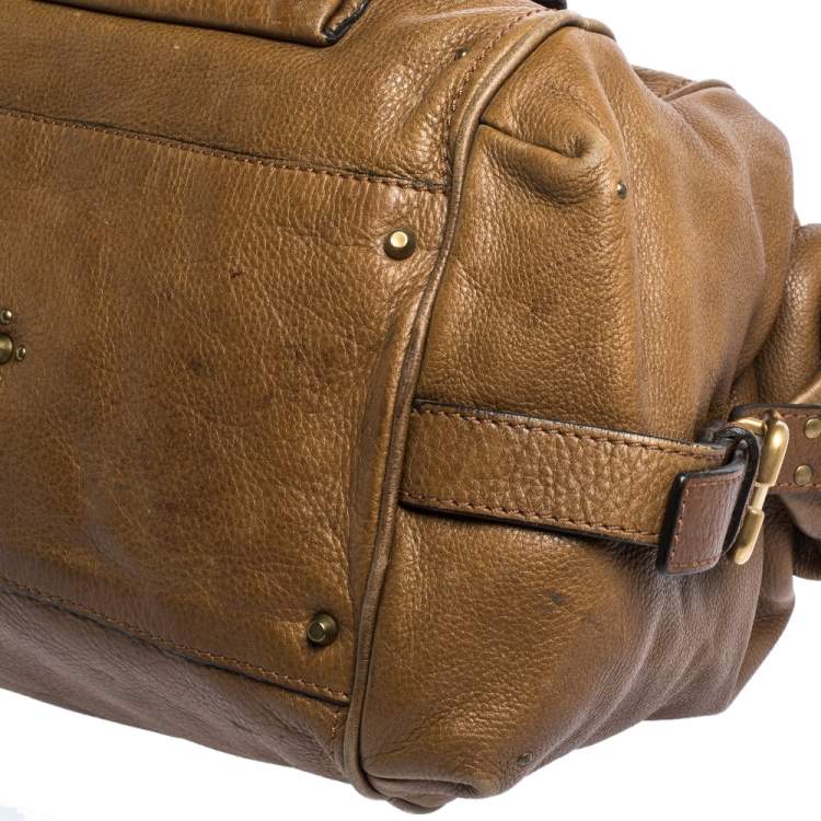 Pre Owned Chloe Brown Leather Medium Paddington Satchel