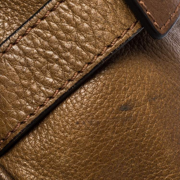 Pre Owned Chloe Brown Leather Medium Paddington Satchel
