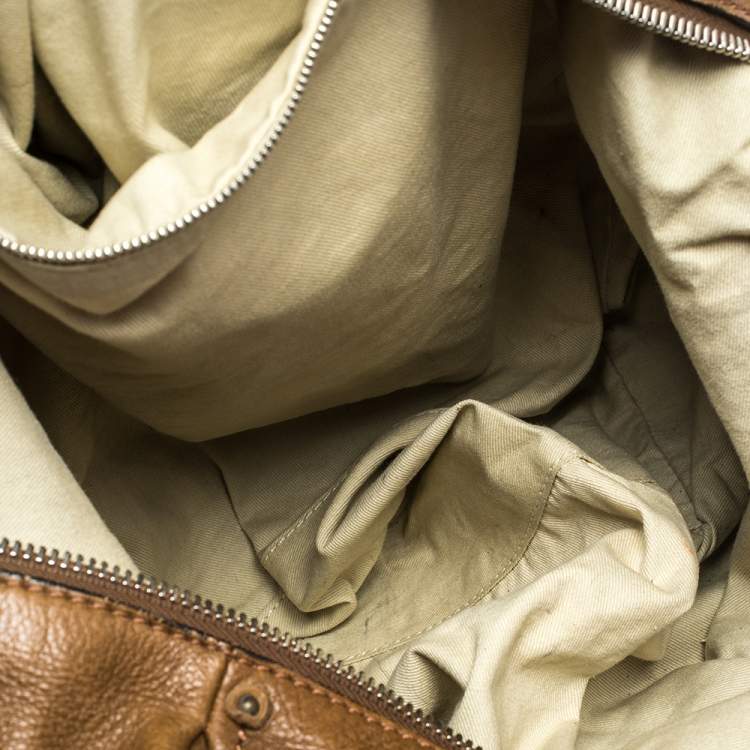 Pre Owned Chloe Brown Leather Medium Paddington Satchel