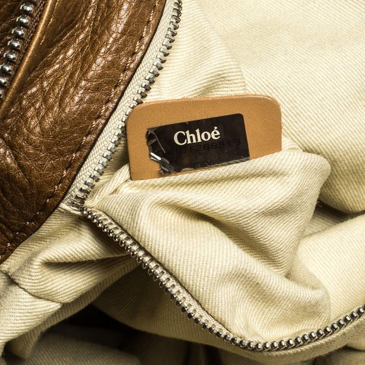 Pre Owned Chloe Brown Leather Medium Paddington Satchel