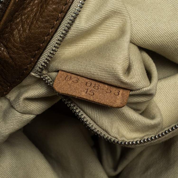 Pre Owned Chloe Brown Leather Medium Paddington Satchel