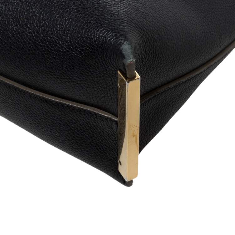 Pre Owned Chloe Tri Color Leather Medium Clare Shoulder Bag