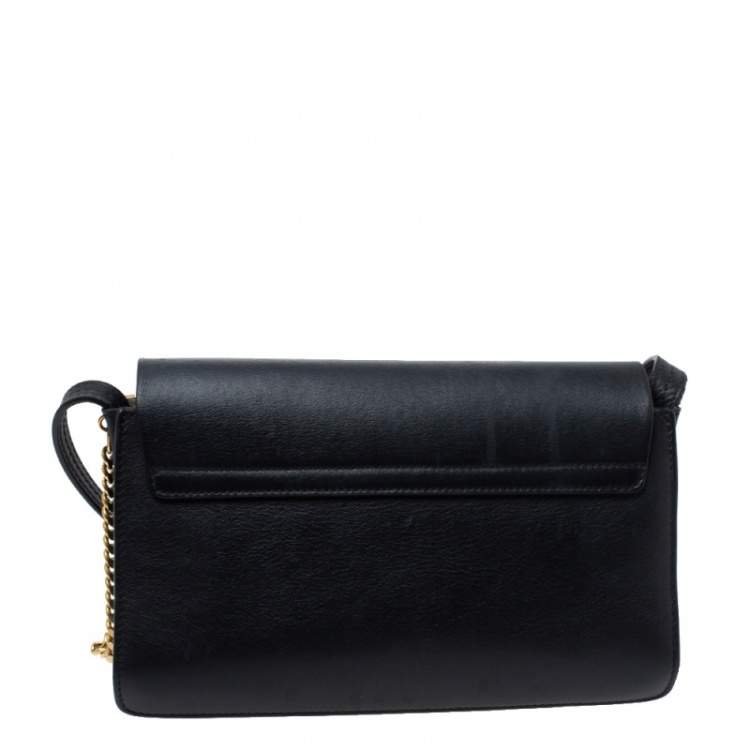 Pre Owned Chloe Multicolor Leather and Python Small Faye Shoulder Bag