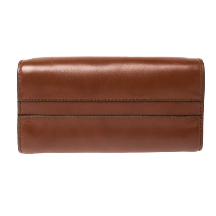 Pre Owned Chloé Brown Leather Annie Shoulder Bag