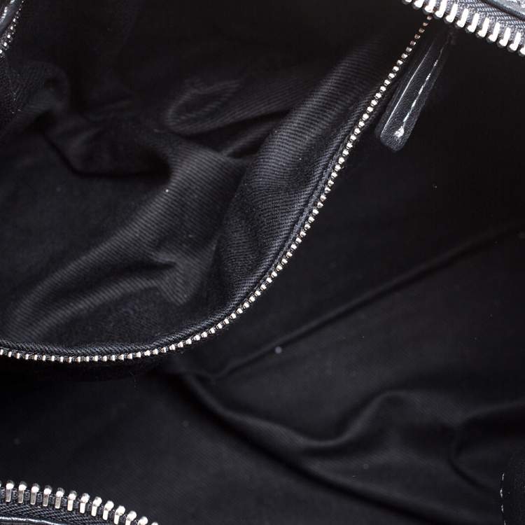 Pre Owned Chloe Black Leather Medium Paddington Satchel