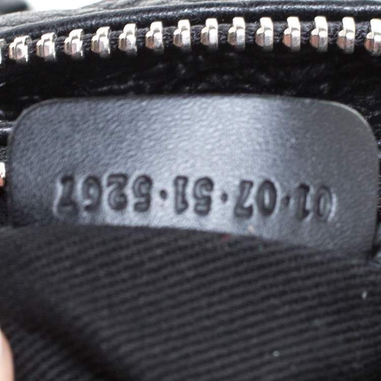 Pre Owned Chloe Black Leather Medium Paddington Satchel