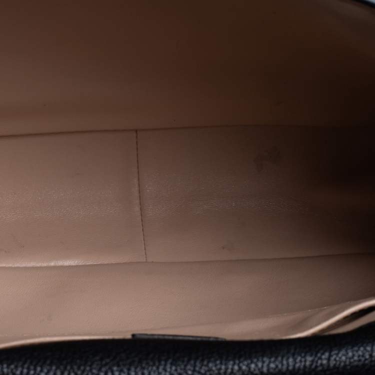 Pre Owned Chloe Black Leather Large Elsie Shoulder Bag