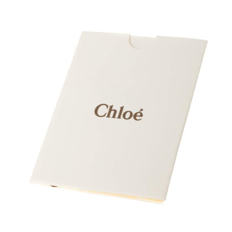 Pre Owned Chloe Golden Brown Grained Leather Medium Paddington Satchel