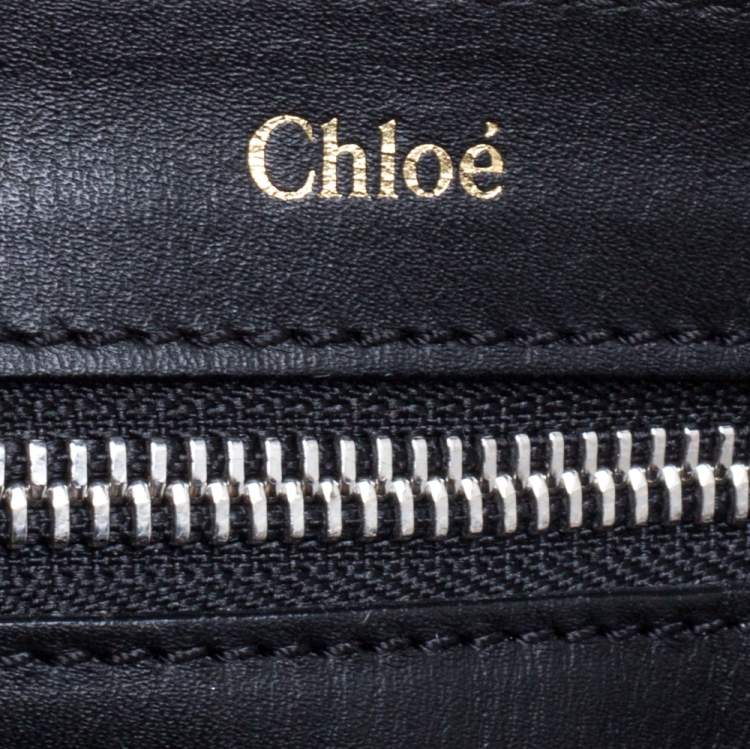 Pre Owned Chloe Brown Leather Aurore Pure Paddington Tote