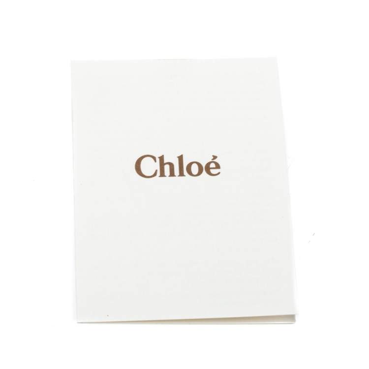 Pre Owned Chloe Olive Green Leather Medium Paddington Satchel