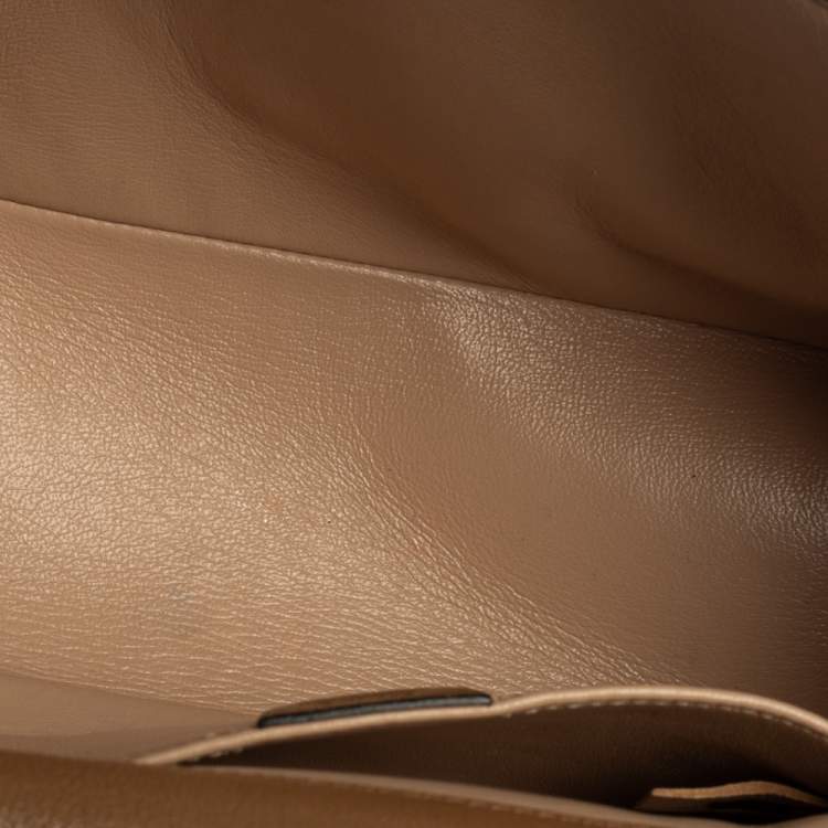 Pre Owned Chloe Brown Leather Medium Elsie Shoulder Bag