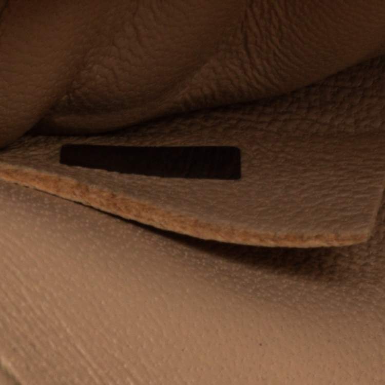 Pre Owned Chloe Brown Leather Medium Elsie Shoulder Bag