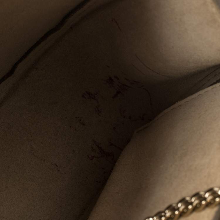 Pre Owned Chloe Metallic Rose Gold Leather Small Drew Shoulder Bag