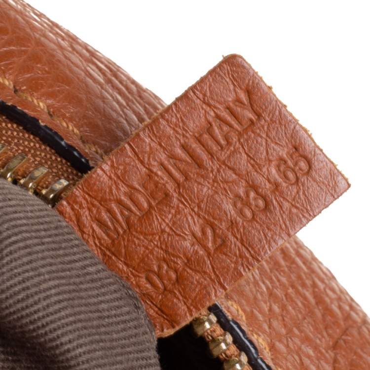 Pre Owned Chloe Tan Leather Medium Marcie Shoulder Bag