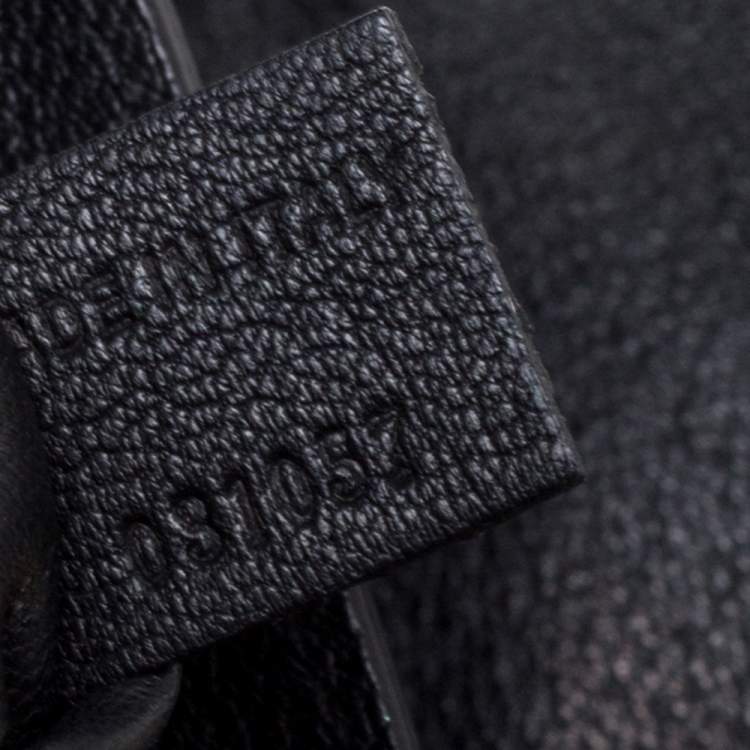 Pre Owned Chloe Black Crystal Embellished Leather Flap Shoulder Bag