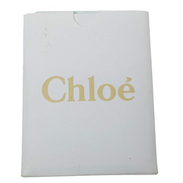 Pre Owned Chloe Black Python Large Elsie Shoulder Bag