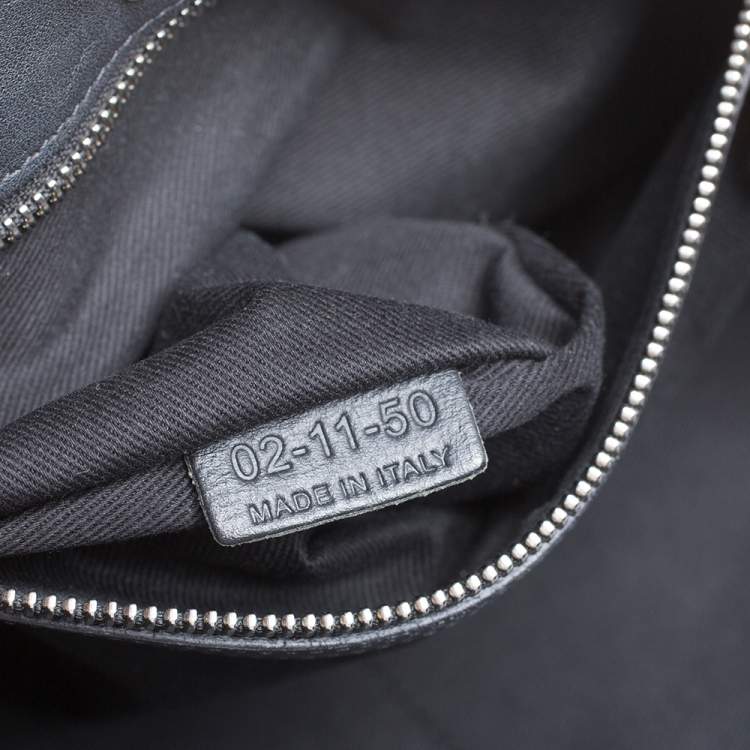 Pre Owned Chloe Black Leather Aurore Pure Paddington Tote 
