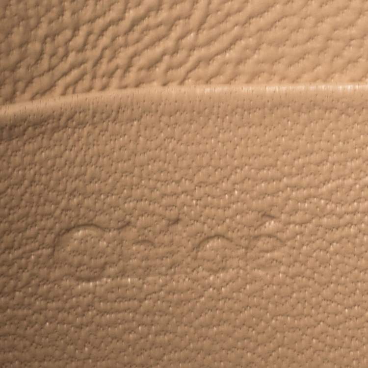 Pre Owned Chloe Blue Leather Small Nile Bracelet Minaudiere Crossbody Bag