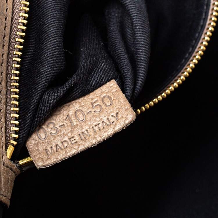 Pre Owned Chloe Beige Leather Medium Sally Flap Shoulder Bag
