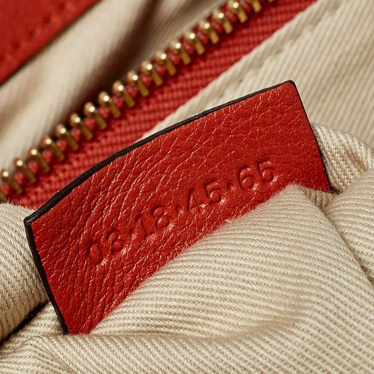 Pre Owned Chloe Ginger Brown Leather Medium Faye Day Top Handle Bag